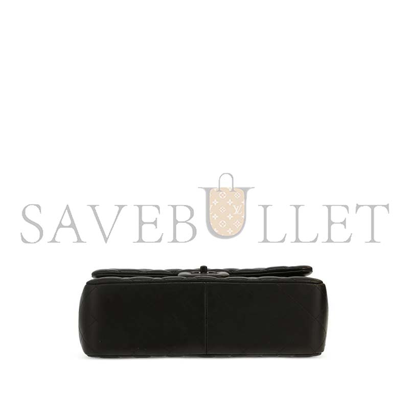 Ch*el so black jumbo classic flap bag (30*19.5*10cm)